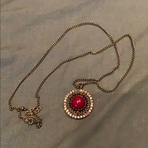 Long dangling necklace